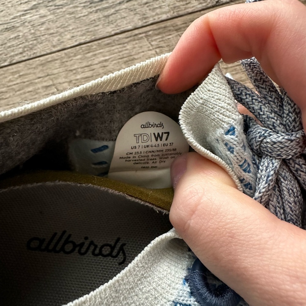 allbirds tree dasher shoes women’s size 7 - Picture 4 of 5
